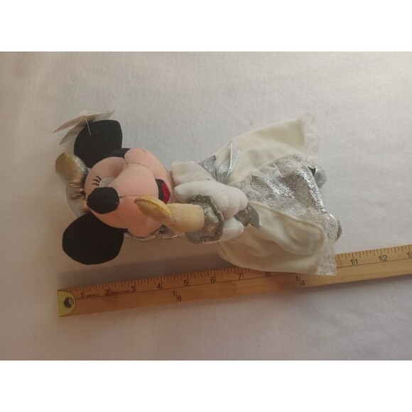 Rare Vintage LE 1999 Disneyland Candelight Christmas Minnie Mouse Plush As Is - Picture 6 of 6
